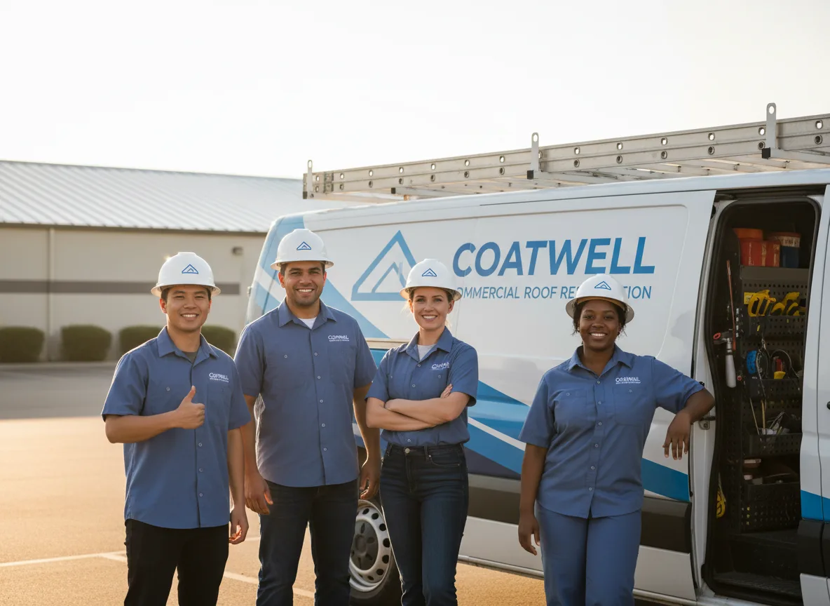 Commercial roof coating company in Steptoe, WA
